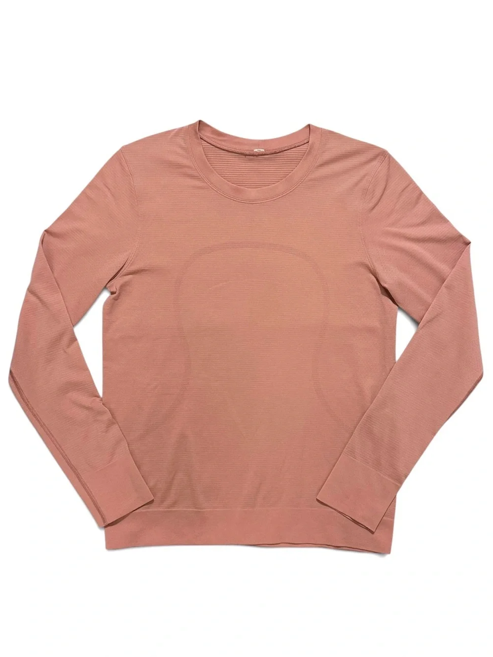 Lululemon Swiftly Breathe Long Sleeve Pink Puff SZ 6